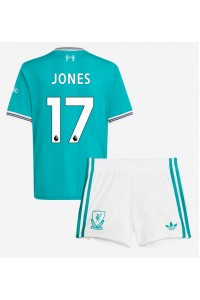 Liverpool Curtis Jones #17 Babyklær Tredje Fotballdrakt til barn 2025-26 Korte ermer (+ Korte bukser)